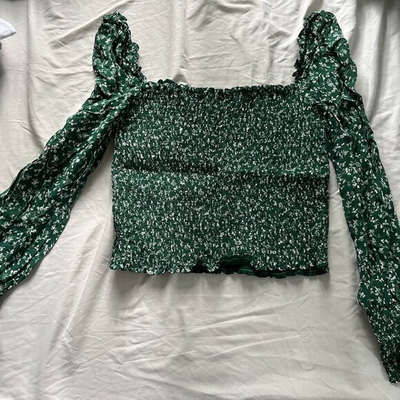 Reformation | Pinto Top (Size M) | Parsley - Picture 5 of 8